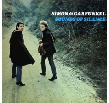 Simon & Garfunkel Sounds of silence album cover