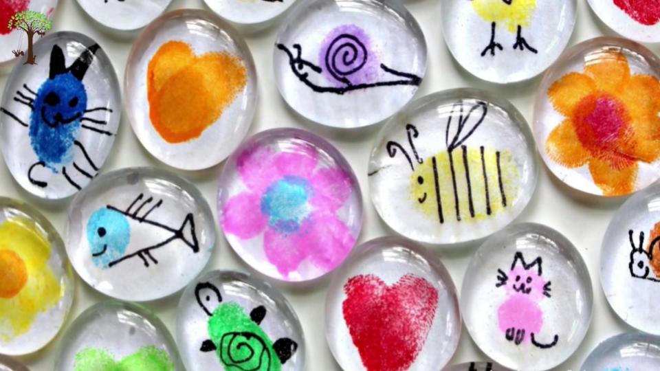 Crafty Wednesday: Glass Magnets