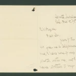 Noah Brooks letter