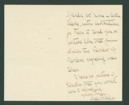 Noah Brooks letter