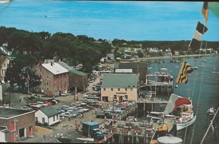 Waterfront from the Stack of the State  of Maine