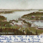 Cape Rosier and Castine in the distance