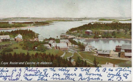 Cape Rosier and Castine in the distance