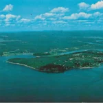 Looking northwest over Castine