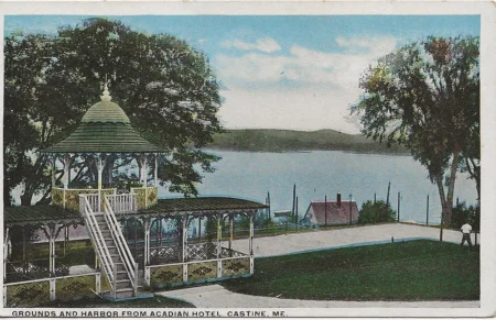 Grounds and Harbor from Acadian Hotel