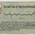Sign - Second line of American Intrenchment 1799