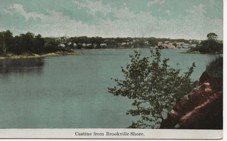 Castine from Brooksville Shore