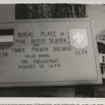 Sign-Burial Place of five Dutch seasme and three French soldiers 1674