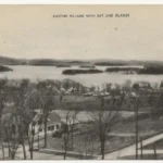 Castine Village with Bay and Islands