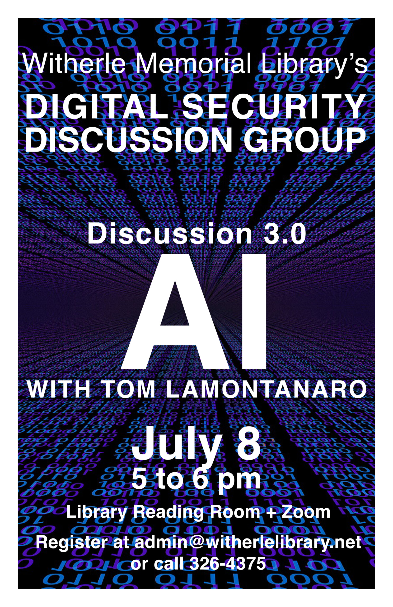 Digital Security Discussion Group: Latest Developments in AI
