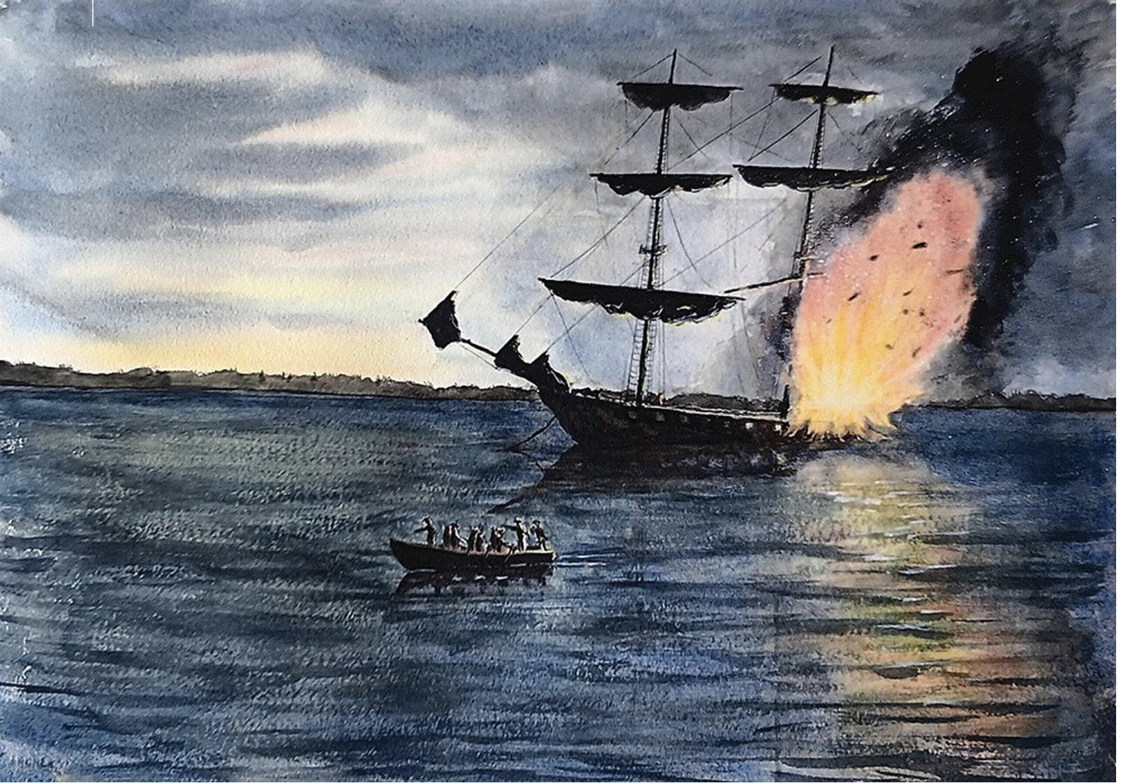 "Firing Line" Three Actors Take an Inside Look at What Happened at the Penobscot Expedition
